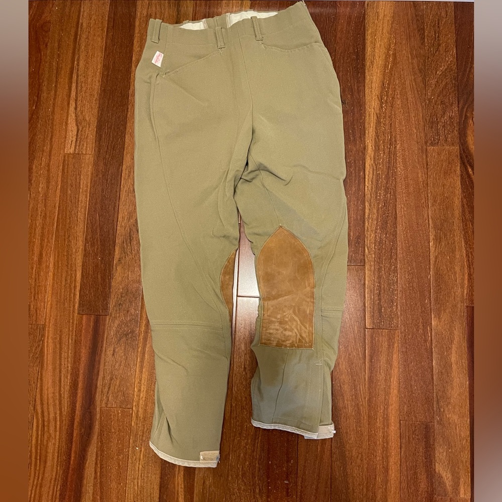 Tailored Sportsman Size 26 Side Zipper show pants Show Pants Horses Breeches